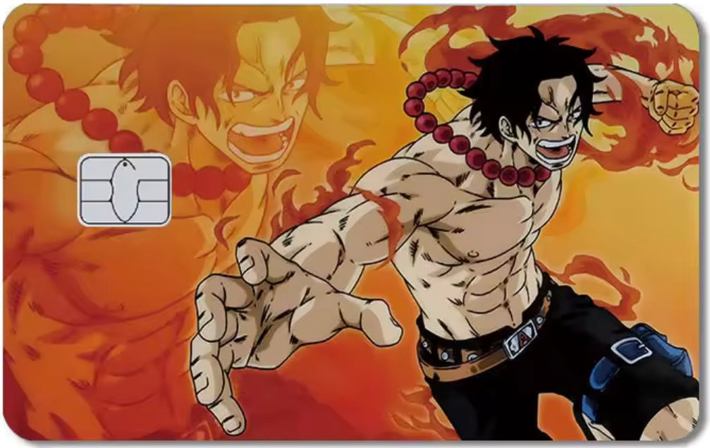 One Piece pegatina para tarjeta de crédito #04