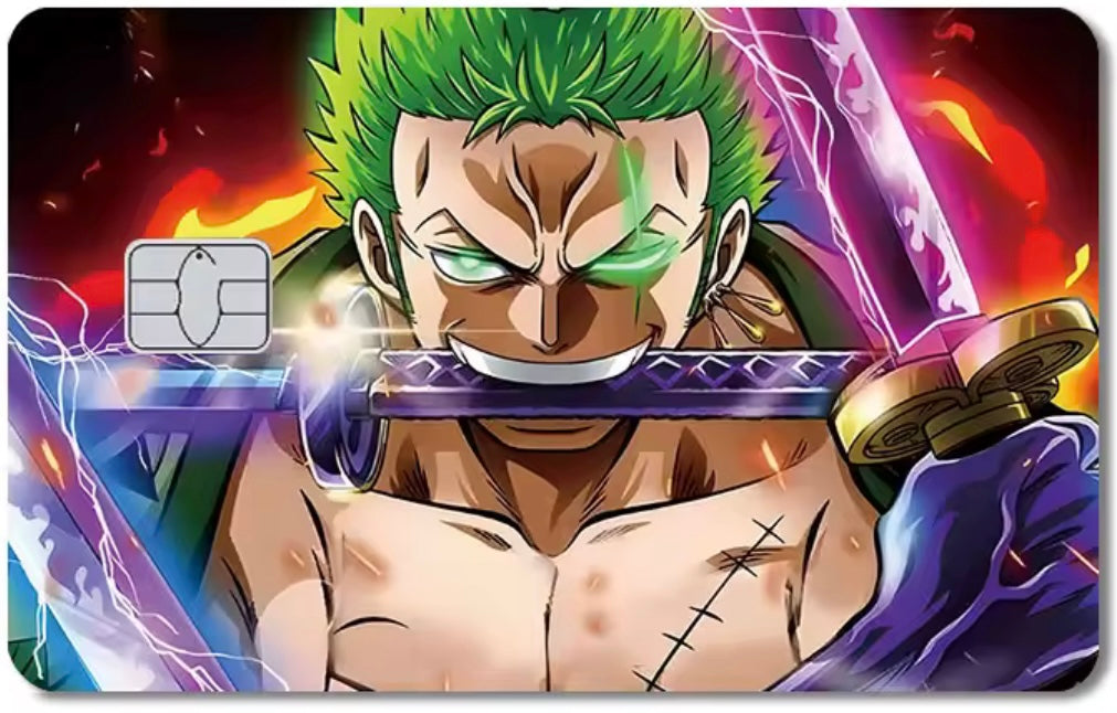 One Piece pegatina para tarjeta de crédito #03