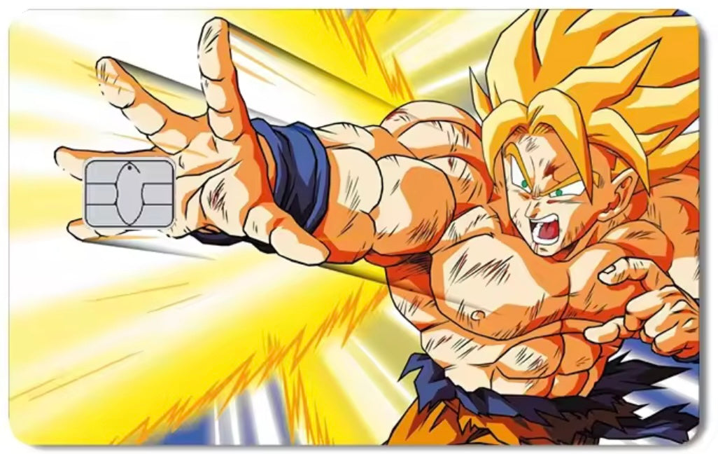 Dragon Ball Pegatina para tarjeta de crédito #01